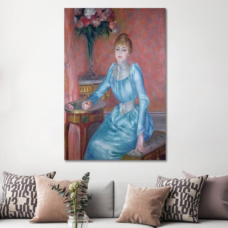 iCanvas "Madame de Bonnieres, 1889 " by Pierre-Auguste Renoir Canvas Print