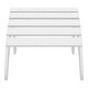 preview thumbnail 84 of 156, Aderson Outdoor Poly Adirondack Chair With Ottoman And Side Table 12-Piece Set