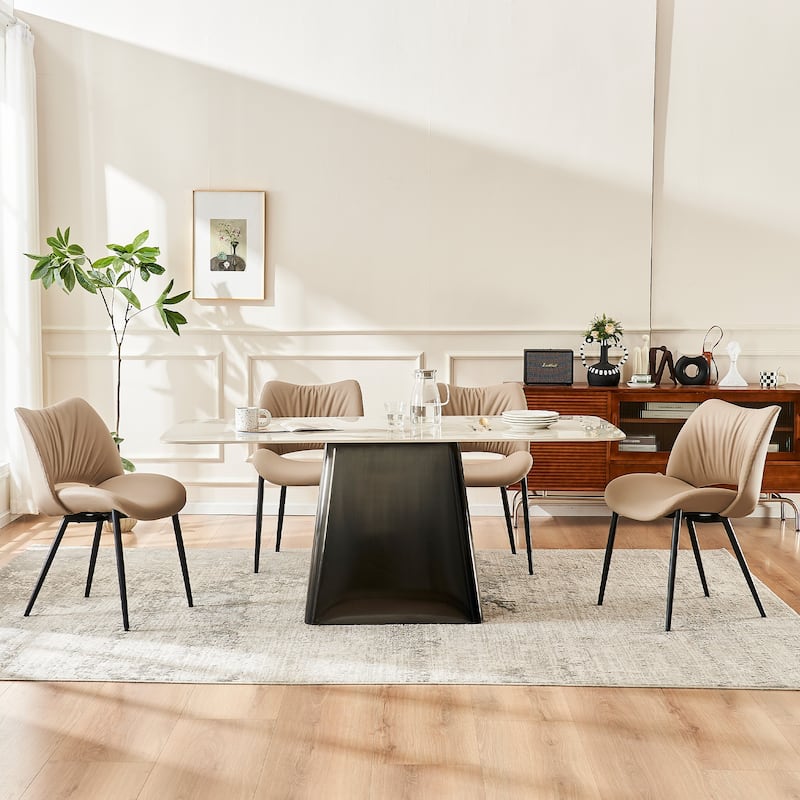 Modern Dining Kitchen Chairs Set of 2 Loads up to 300lbs