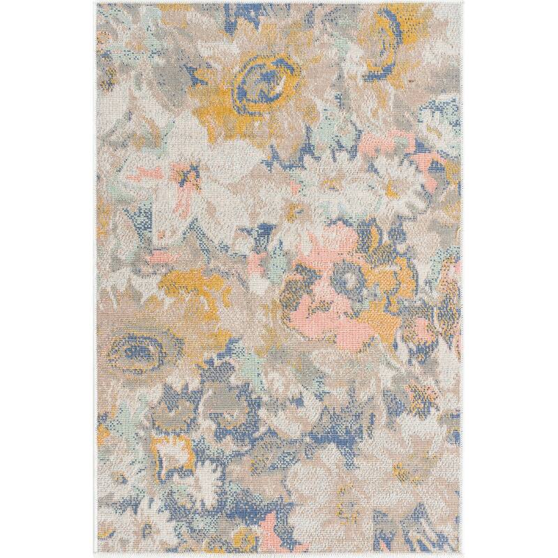Country & Floral Heloise Collection Area Rug