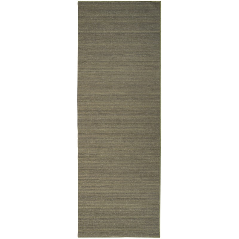 Giliv Power Loomed Abstract Modern Low Pile Area Rug By HomeRoots - 120' X '26' X '0.25