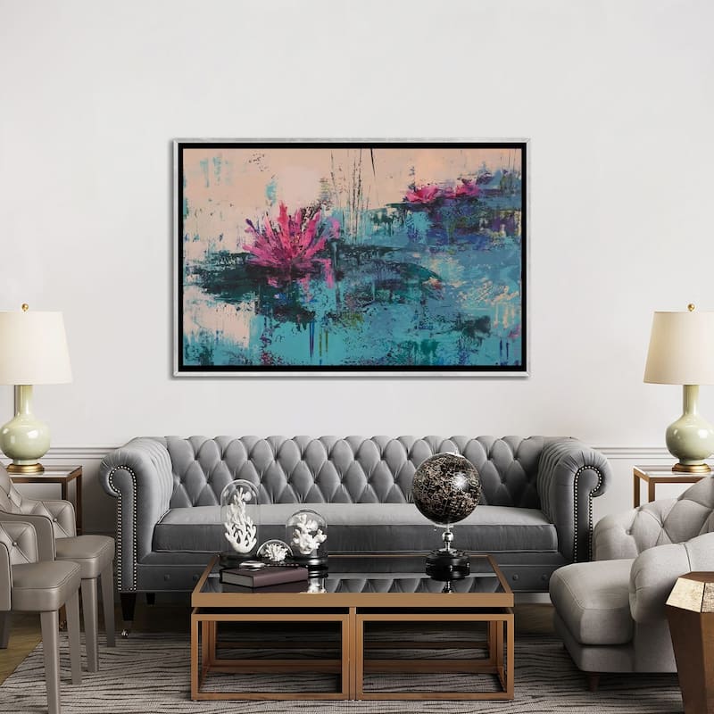 "Lily I" by Olena Bogatska Framed