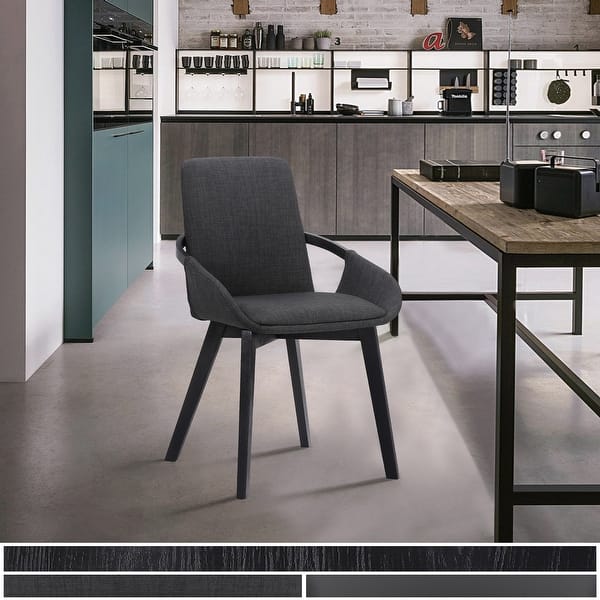 slide 2 of 16, Greisen Modern Upholstered Wood Dining Room Chair