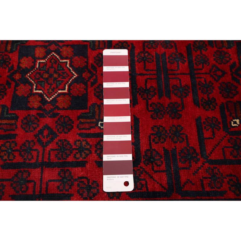 ECARPETGALLERY Hand-knotted Finest Khal Mohammadi Red Wool Rug - 5'9 x 7'11