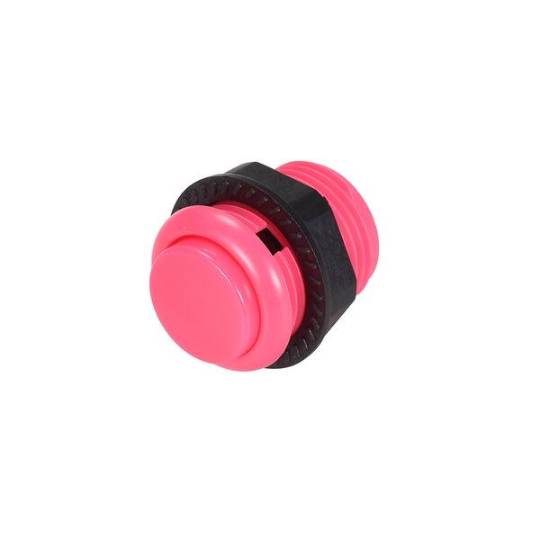 23 6mm Momentary Game Push Button Switch For Arcade Video Games Pink 6pcs Overstock