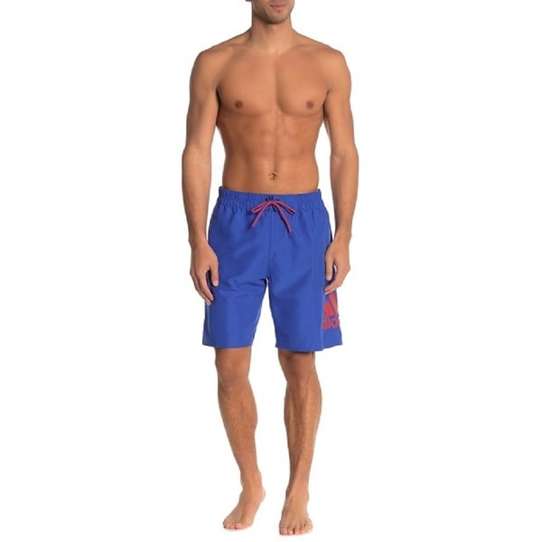blue adidas swim shorts
