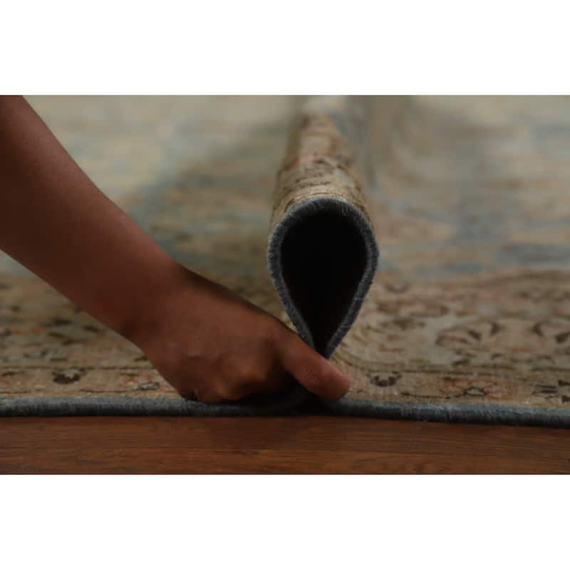 Vegetable Dye Sultanabad Persian Area Antique Rug Handmade Wool Carpet - 9'6" x 12'8"