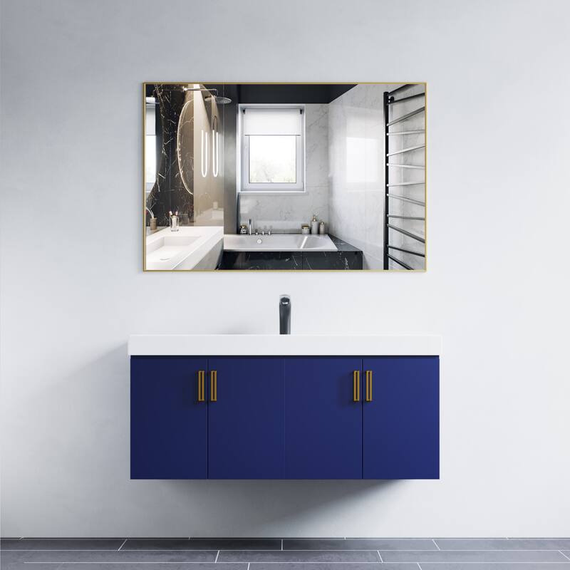 Catton Mirror - Rectangle 32" High