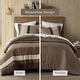 preview thumbnail 47 of 60, Chelsea Square Cascade Reversible Plush Faux Suede Comforter Set