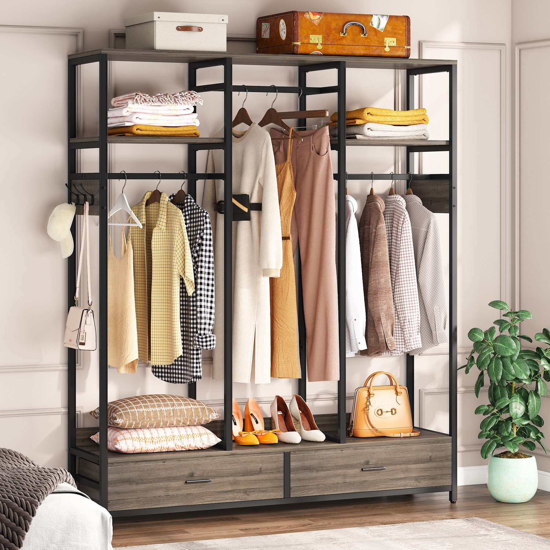 https://ak1.ostkcdn.com/images/products/is/images/direct/7669e41558b3a3dda3fd9a80291ba2d515487e90/Freestanding-Closet-Organizer-with-Drawers-and-Hanging-Rod-Clothes-Garment-Rack-Organizer.jpg