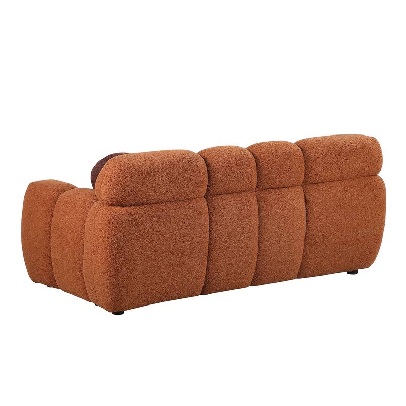 Modern ergonomic marshmallow sofa for living room