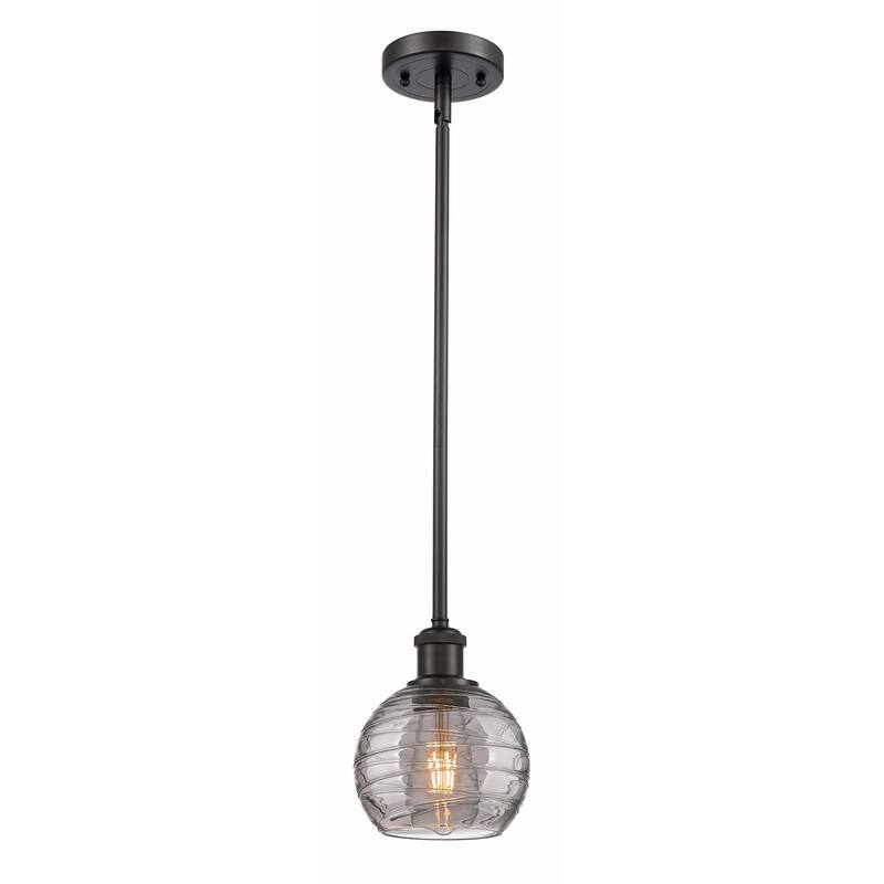 Innovations Lighting 516-1S-9-6 Athens Deco Swirl Pendant Athens Deco