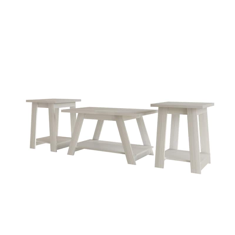 CraftPorch 3-Pieces Coffee Table Set