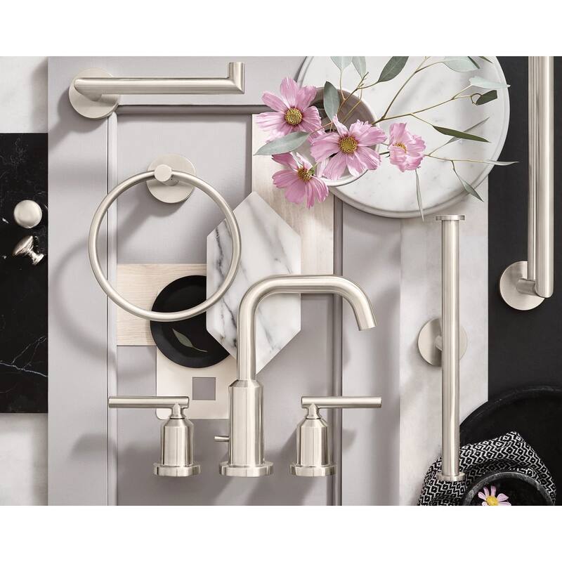Moen TV6142 Gibson 1.2 GPM Widespread Bathroom Faucet with Rough-in