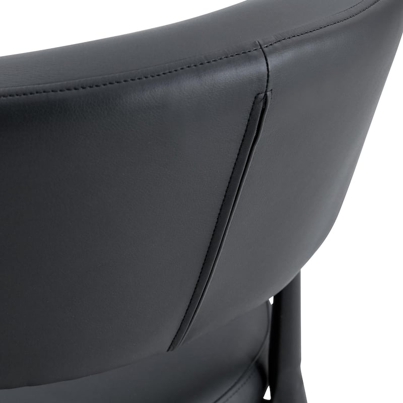 5-Piece Dining Table Set, 42" Modern Round Table with Lower Shelf, 4 Chairs, Minimalist Dining Table and Chairs Set for 4