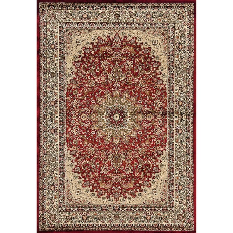 Hollywood Collection Floral Area Rug