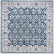 preview thumbnail 18 of 54, SAFAVIEH Brentwood Dile Oriental Damask Trellis Rug 5' Square - Navy/Light Grey - Square