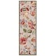 preview thumbnail 45 of 156, SAFAVIEH Handmade Chelsea Nataly French Country Floral Wool Rug 2'6" x 8' Runner - Sage - Runner