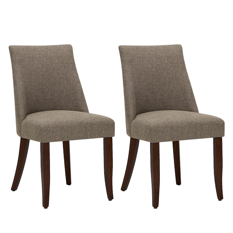 RENEWLINE Contemporary Dining Chair（Set of 2/4/6 - Upholstered Backrest & Wood Frame