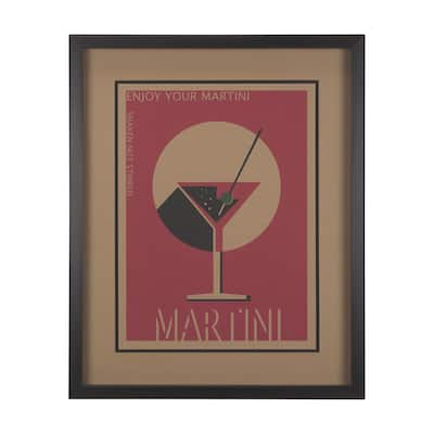 Martini Framed Art Print