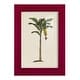 preview thumbnail 1 of 137, UA CH British Palms III -Framed Print w/glass-Cherry Red 4x6 - Red