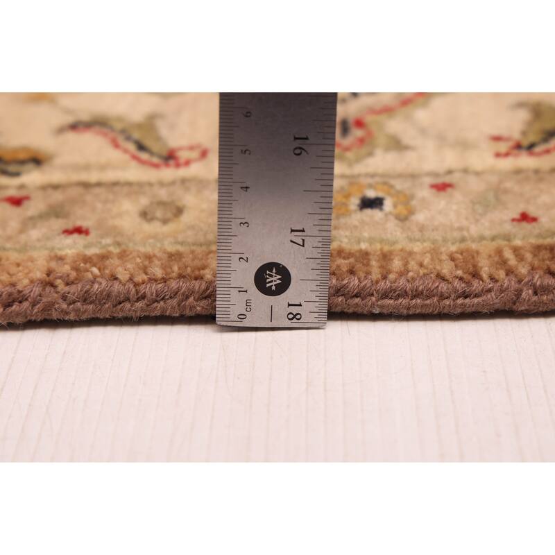 ECARPETGALLERY Hand-knotted Jamshidpour Brown Wool Rug - 5'8 x 8'1