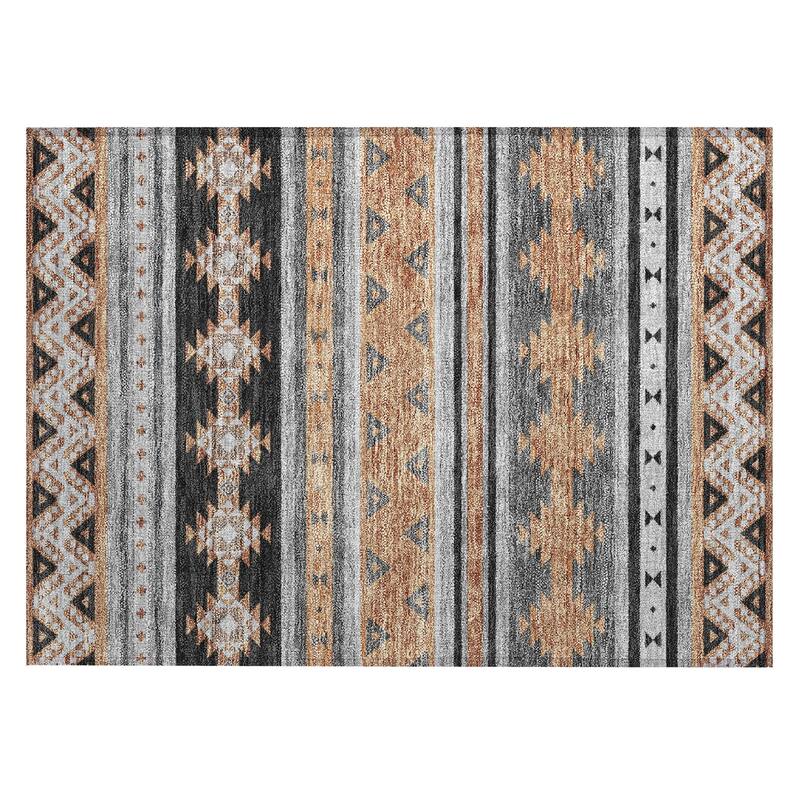Machine Washable Indoor/ Outdoor Global Heston Chantille Rug