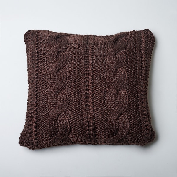 Cable knit euro sham 2025