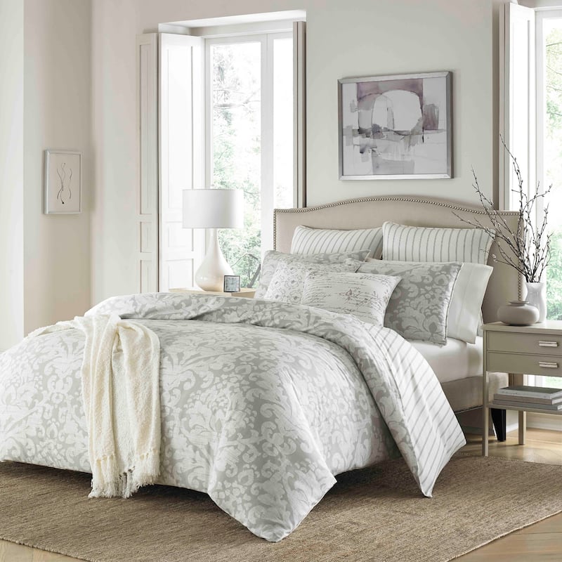Stone Cottage Camden Cotton Grey Comforter Set