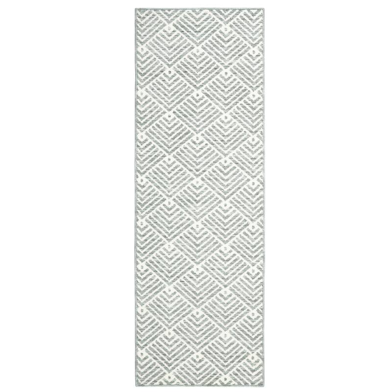 TOWN & COUNTRY EVERYDAY Walker Modern Stripe Everwash Washable Multi-Use Non-Slip Backing Decorative Rug