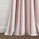 Lush Decor Farmhouse Stripe Yarn Dyed Cotton Window Curtain Panel Pair