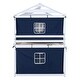 preview thumbnail 7 of 21, Full Size Bunk Wood House Bed with Tent