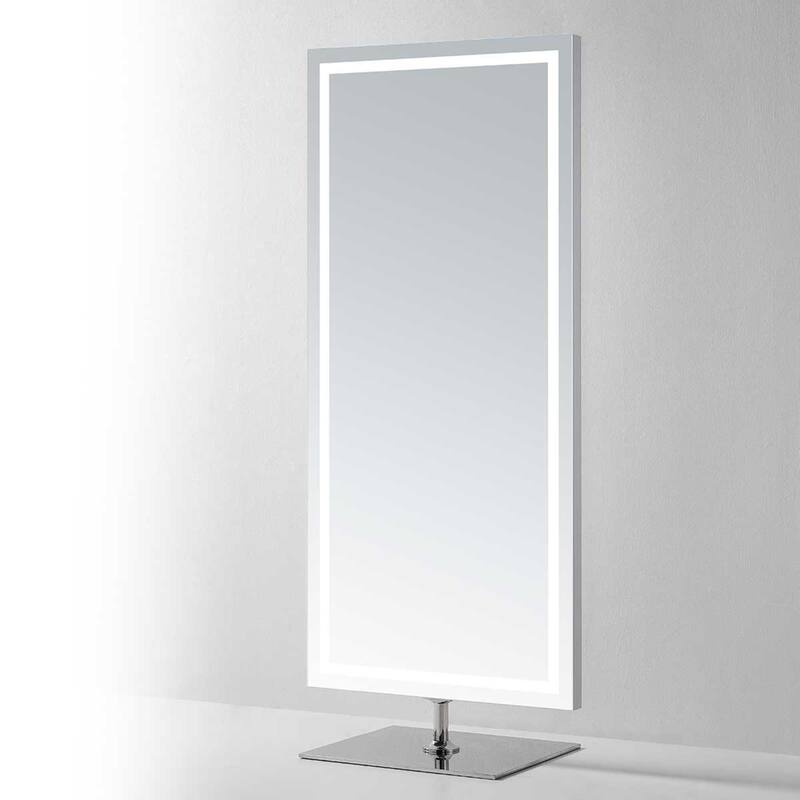 Modern Mirrors Nova Lighted Standing Full-Length Vanity Mirror - 70*32