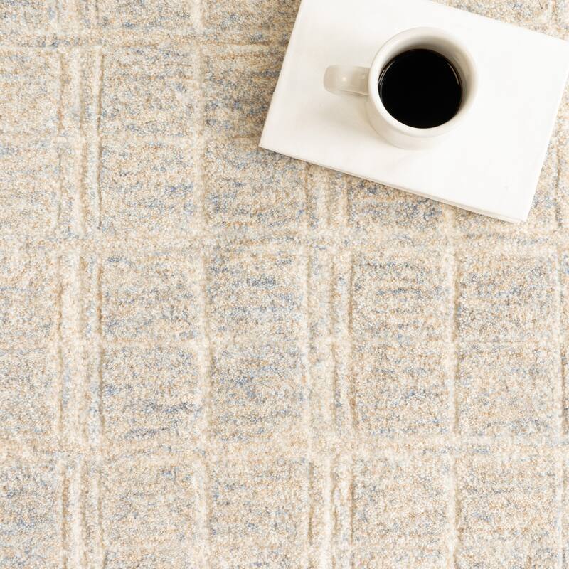 Nuloom Camellia Checkered Wool Area Rug