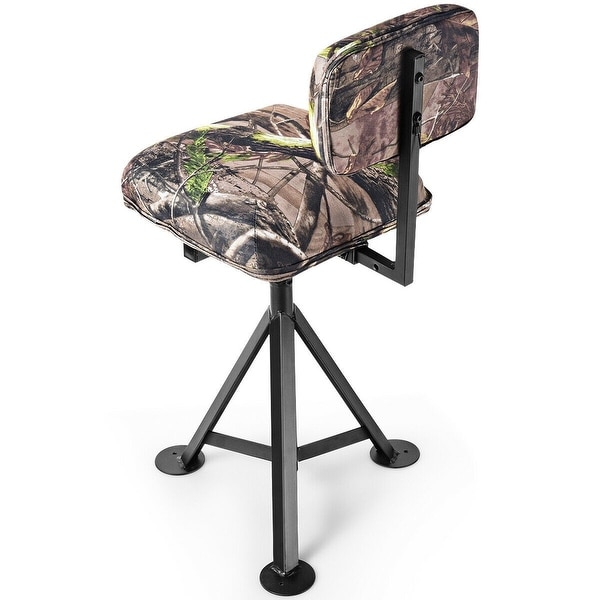tripod stool with backrest