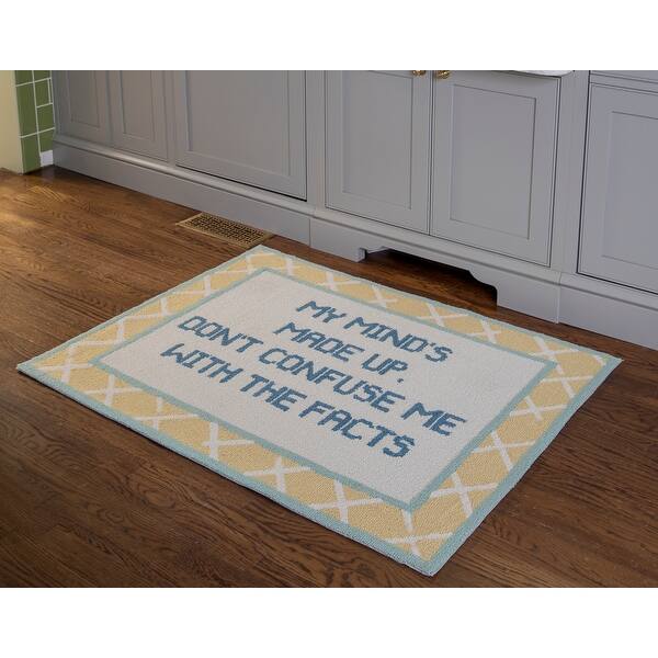 Shop Madcap Cottage By Momeni Get Smart More More More Area Rug 3 X 4 On Sale Overstock 27973982