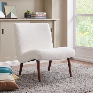 Alexis Faux Fur Fabric Chair - Bed Bath & Beyond - 31571797