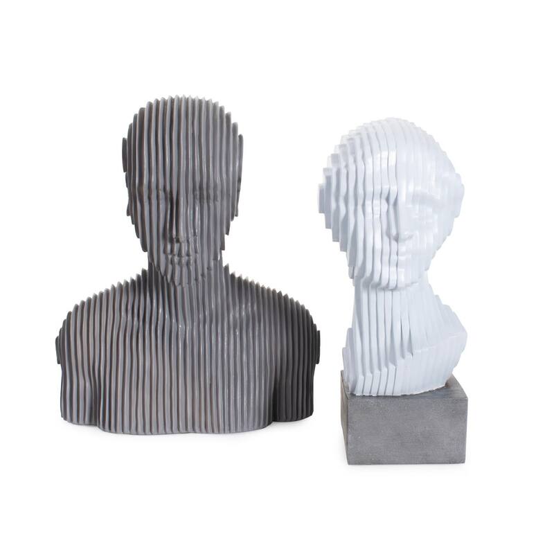 Abstract View Of The Human Body Sculpture - 18H x 14.3/4W x 10.5D