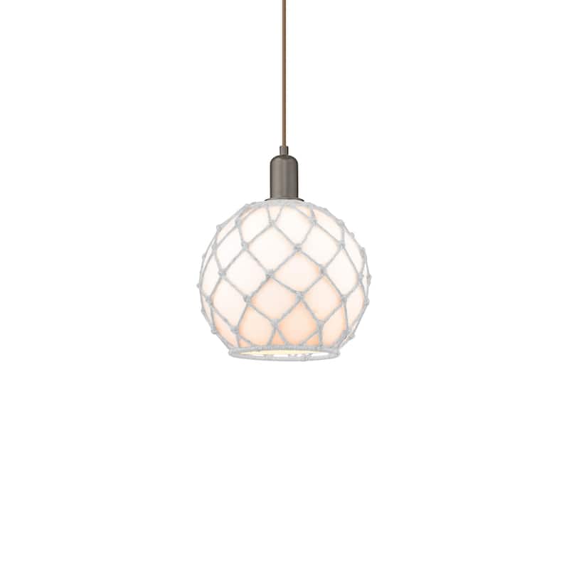 Innovations Lighting 716-1P-13-10 Farmhouse Rope Pendant Farmhouse