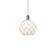 Option Oil Rubbed Bronze / White Glass with White Rope