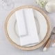 preview thumbnail 8 of 10, Embroidered Border Design Table Napkins (Set of 4)