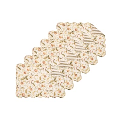 Bailey Quilted Placemat Set 6