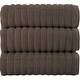 preview thumbnail 3 of 61, Classic Turkish Towels Cotton Bath Sheets Set of 3 Oversized Ribbed Towels, Ultra-Soft & Absorbent - 40x65