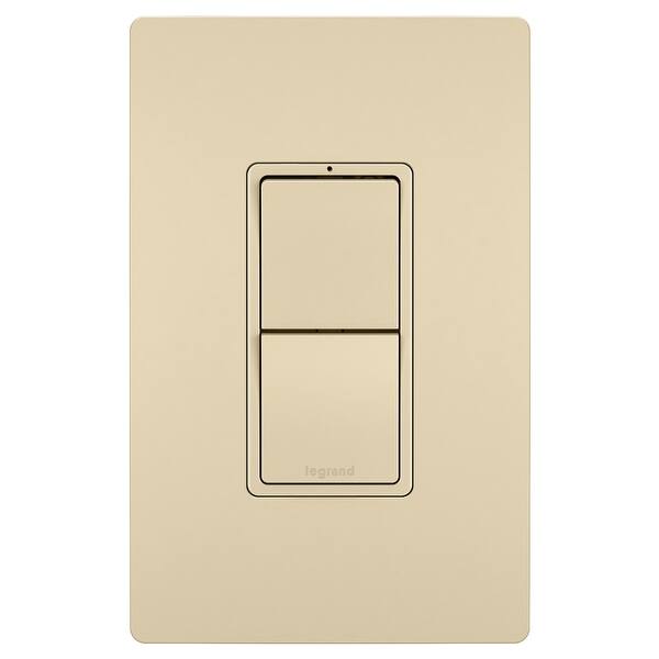 Shop Legrand Rcd33 Radiant 1 Gang Multi Pole 2 Switch Wall