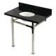 Option Black Granite / Polished Nickel