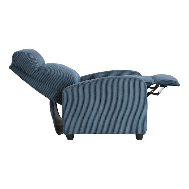 Covelo Corduroy Push Back Reclining Chair