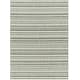 preview thumbnail 7 of 12, Livabliss Rikard Indoor/ Outdoor Coastal Stripe Area Rug 5'3" x 7'7" - Green