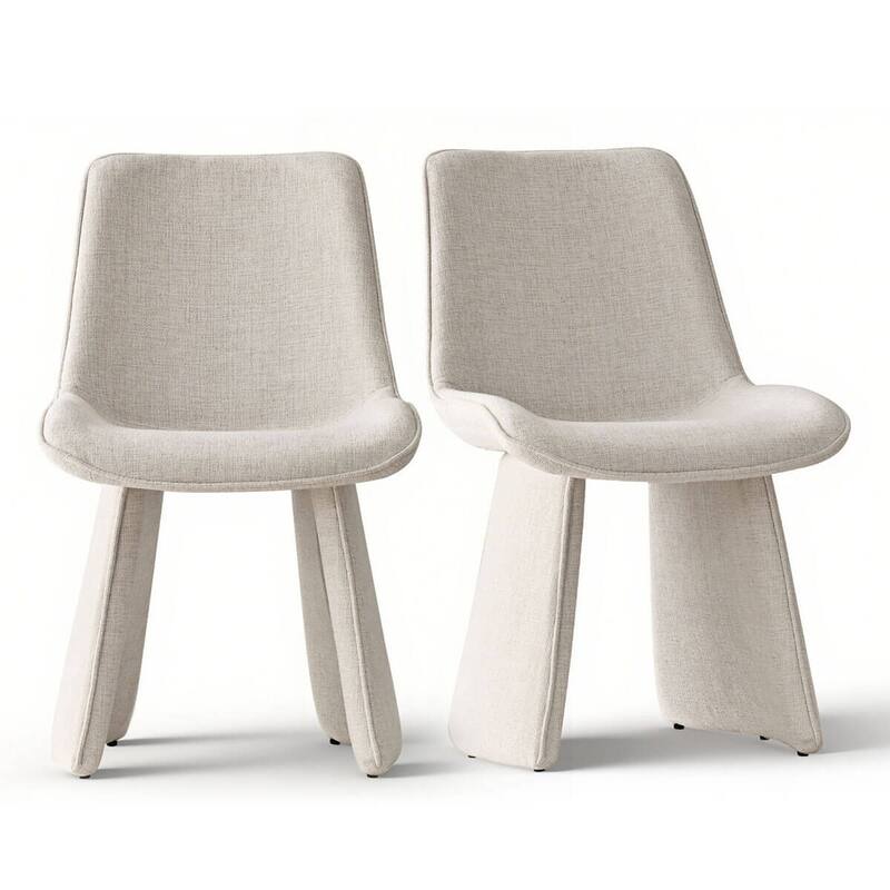 Modern Upholstered Dining Chairs(Set of 2)