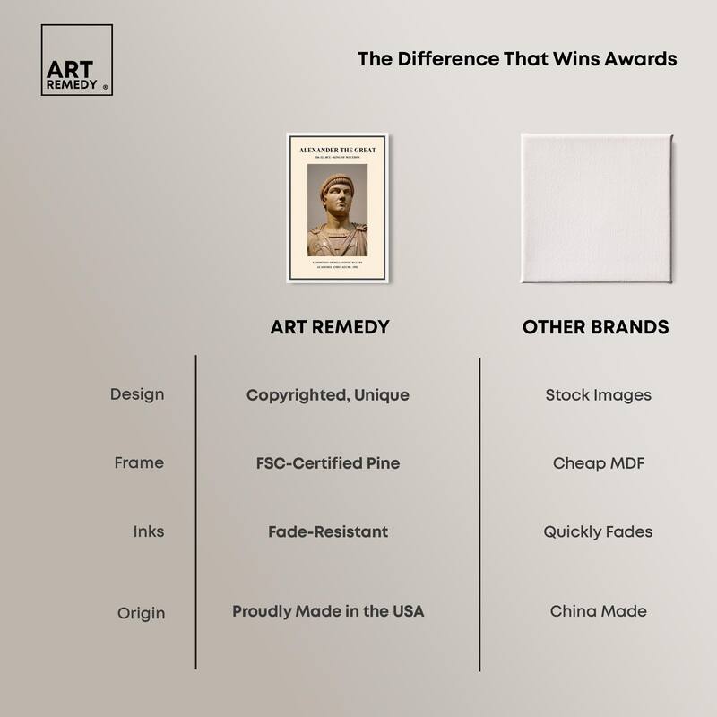 Alexander the Great Canvas by Art Remedy