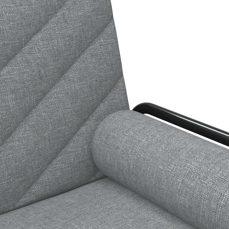 vidaXL Sleeper Sofa with Armrests Sofa Couch Recliner Chair Loveseat Fabric - 80.7" x 35" x 27.6"